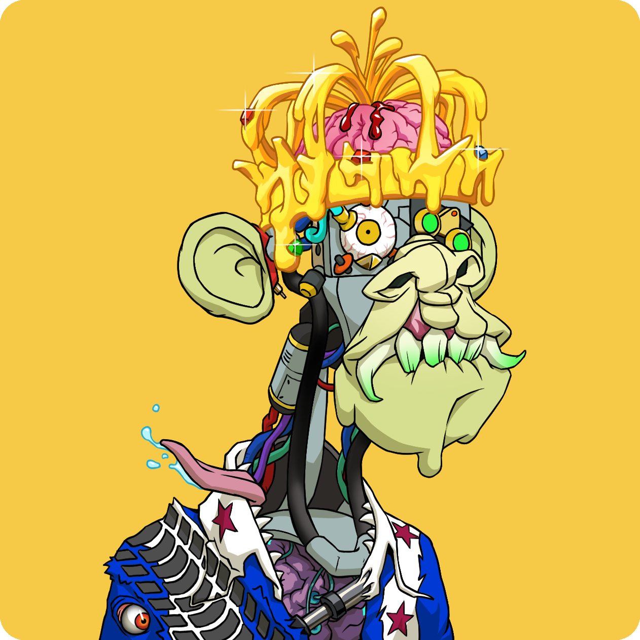 Yuga Labs - Mutant Ape Yacht Club - NFT # 11599