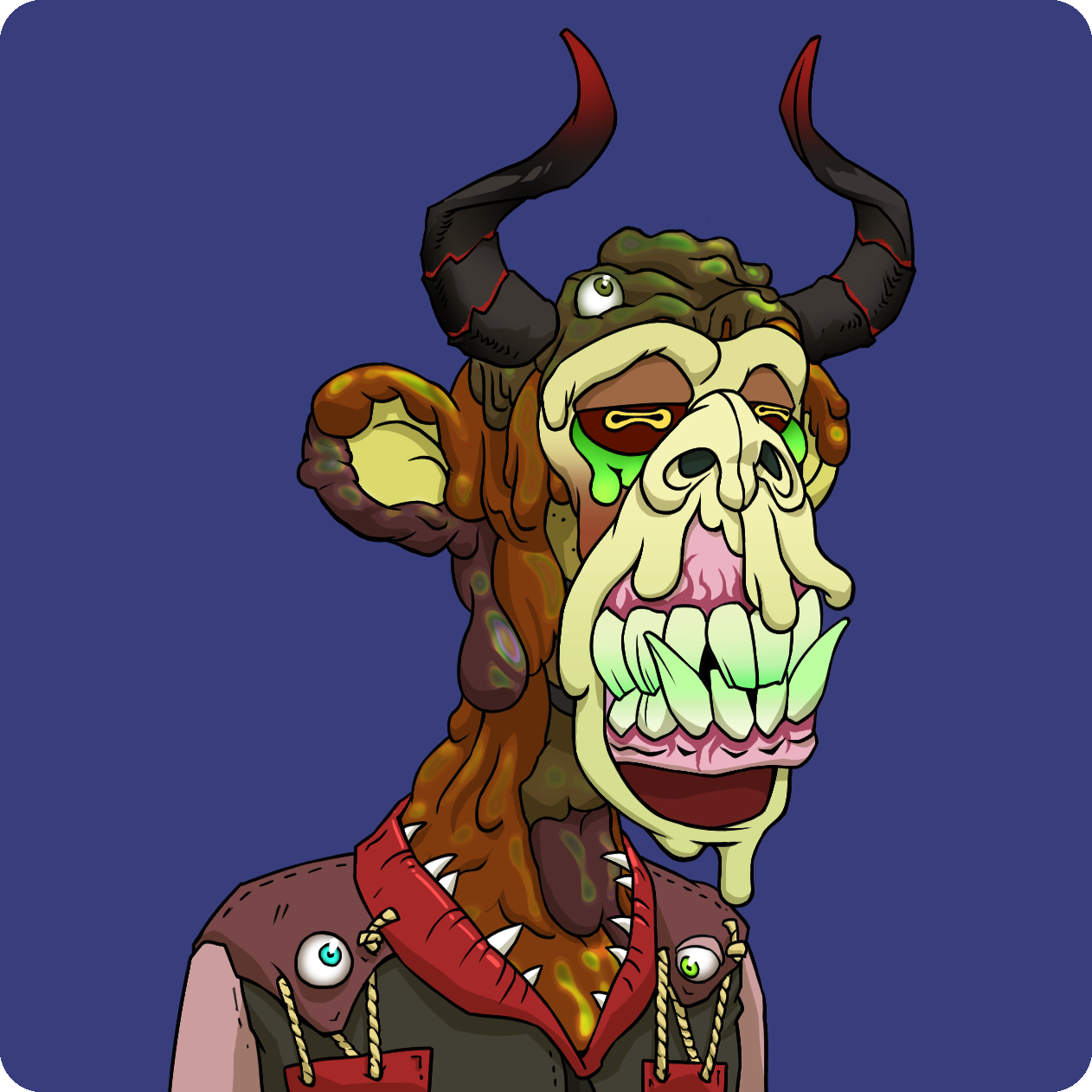 Yuga Labs - Mutant Ape Yacht Club - NFT # 6104