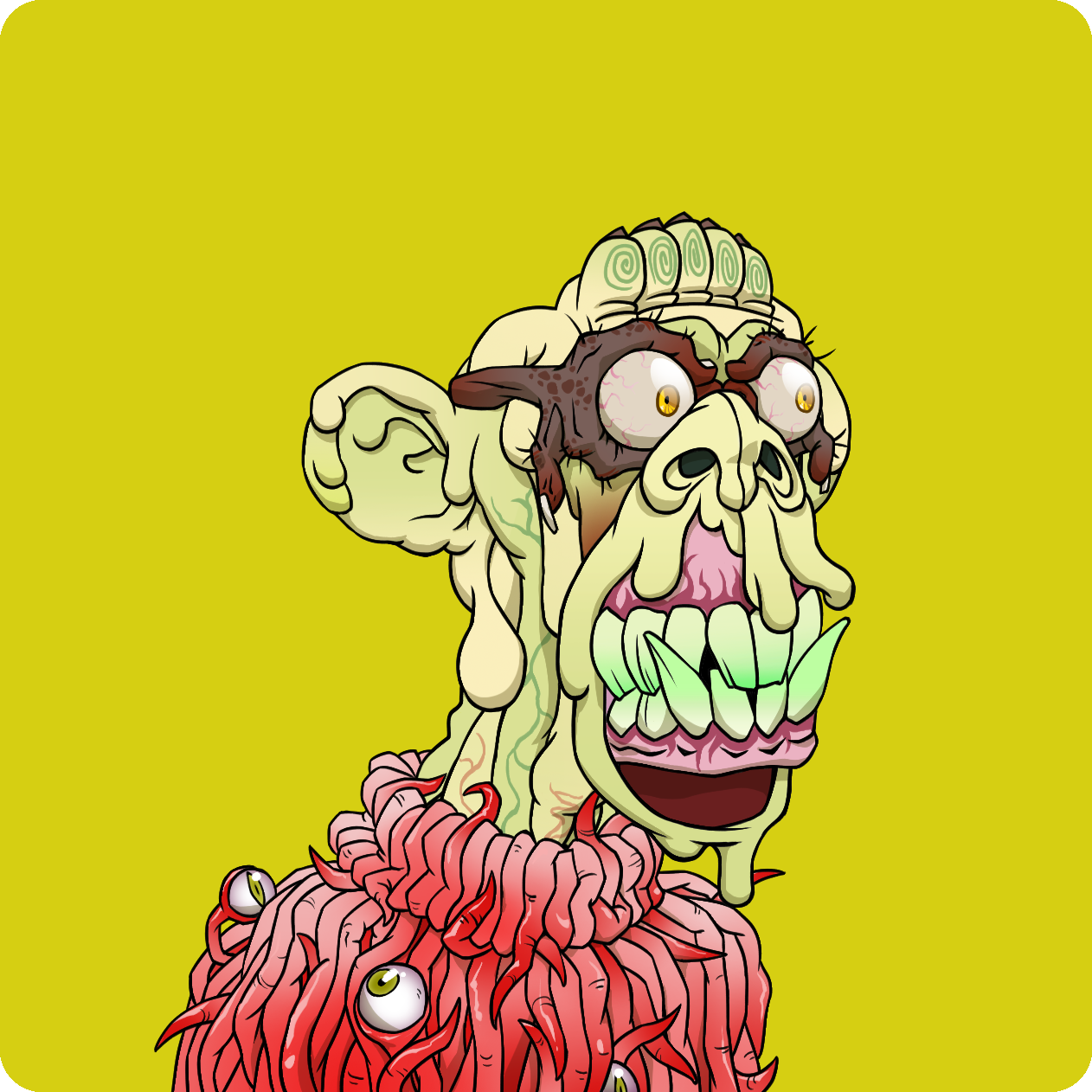 Yuga Labs - Mutant Ape Yacht Club - NFT # 2557