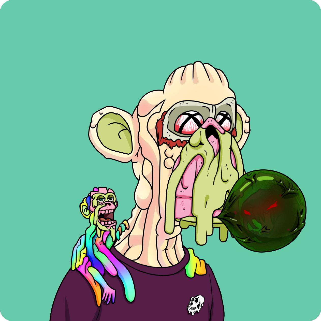 Yuga Labs - Mutant Ape Yacht Club - NFT # 22624