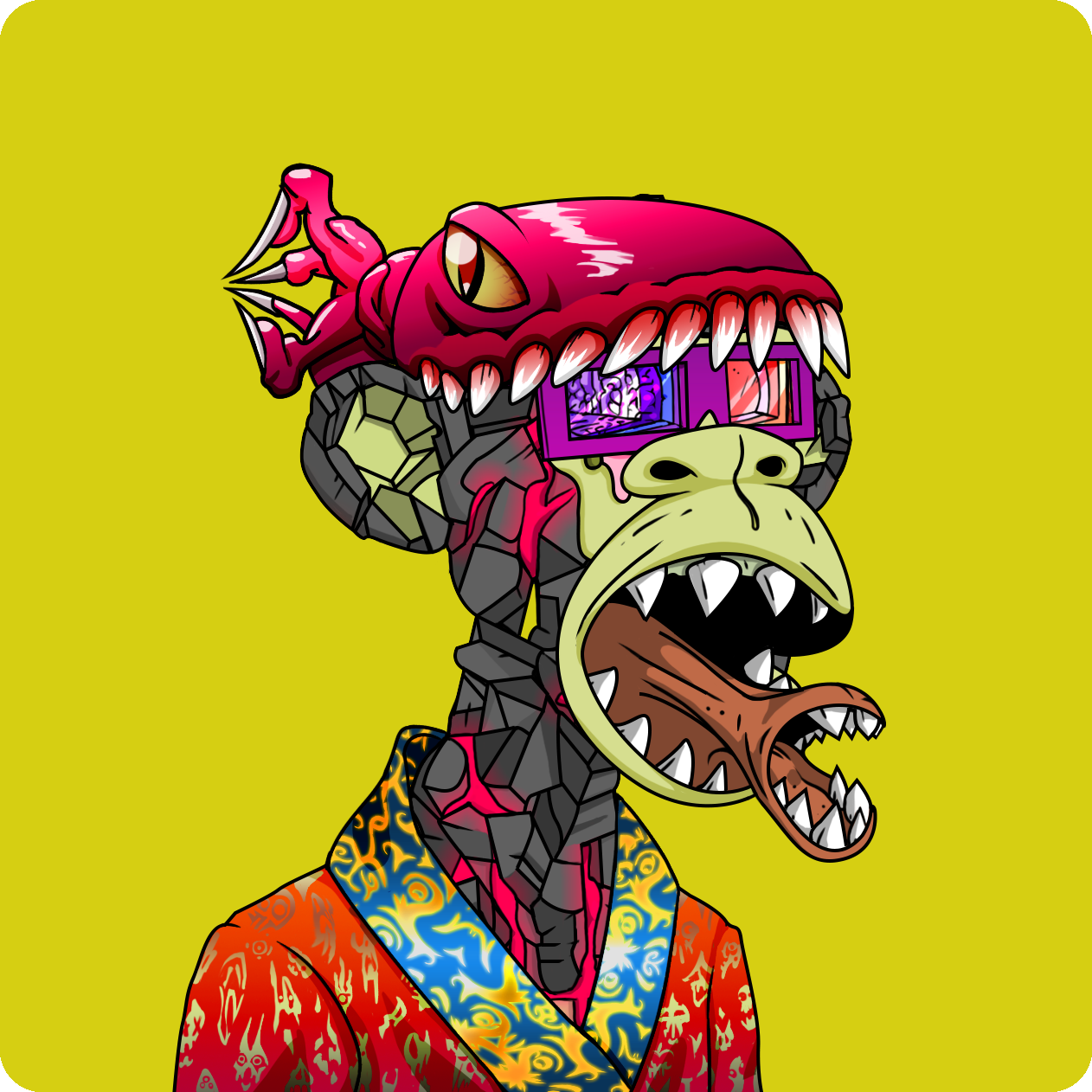 Yuga Labs - Mutant Ape Yacht Club - NFT # 21962