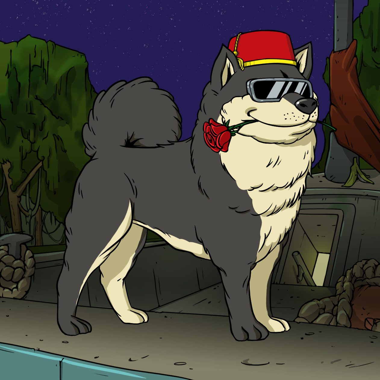 Yuga Labs - Bored Ape Kennel Club - NFT # 6124