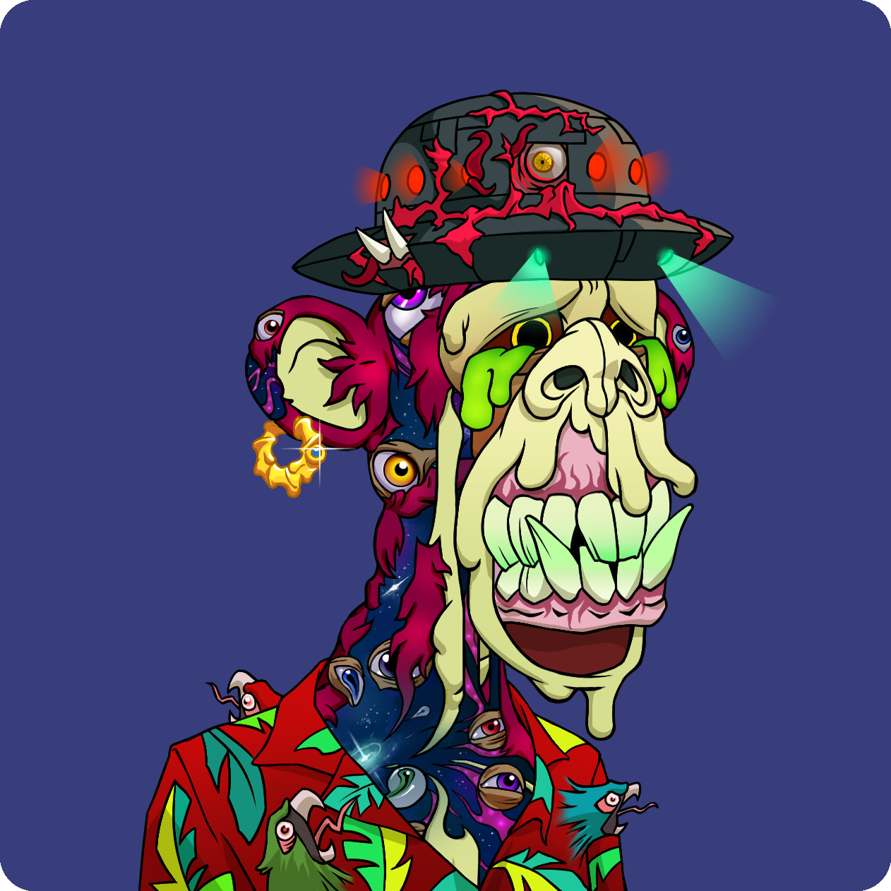 Yuga Labs - Mutant Ape Yacht Club - NFT # 2263