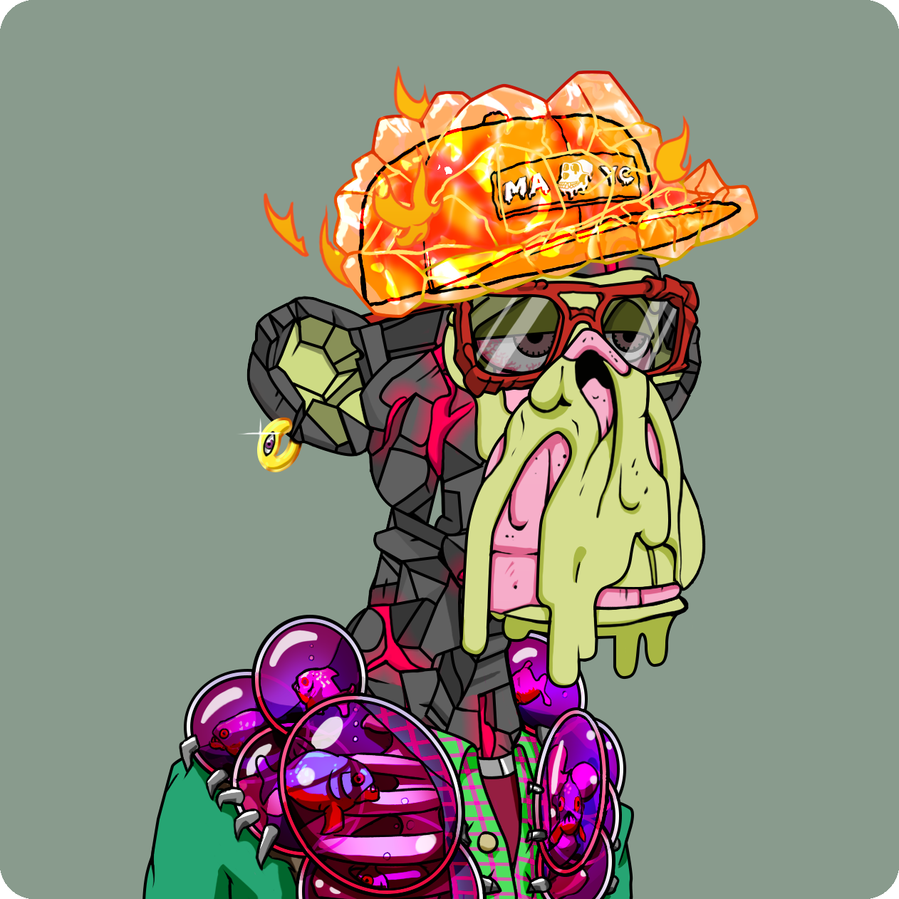 Yuga Labs - Mutant Ape Yacht Club - NFT # 16872