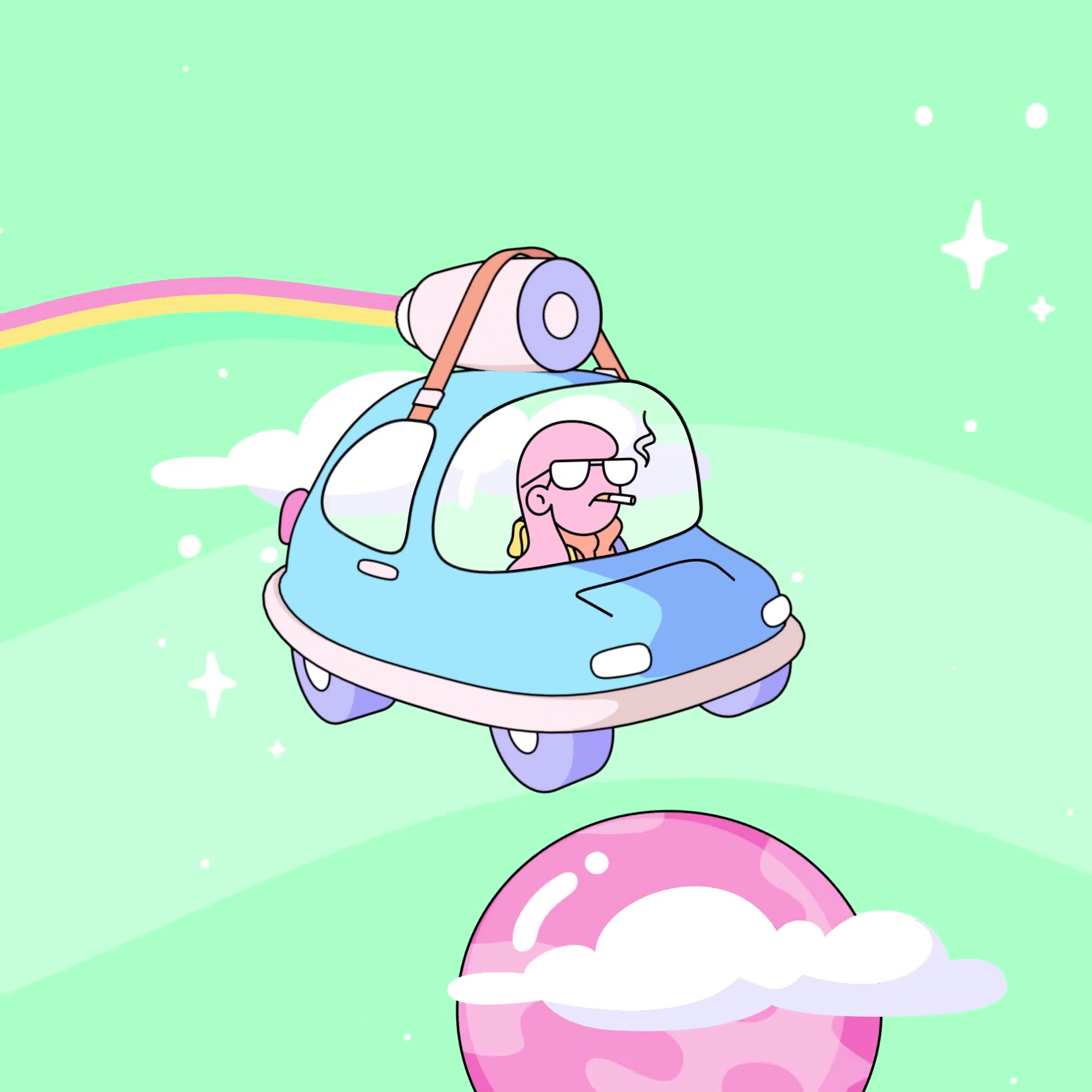 The Doodles Founders - Space Doodles - Space Doodle #373 - NFT # 373