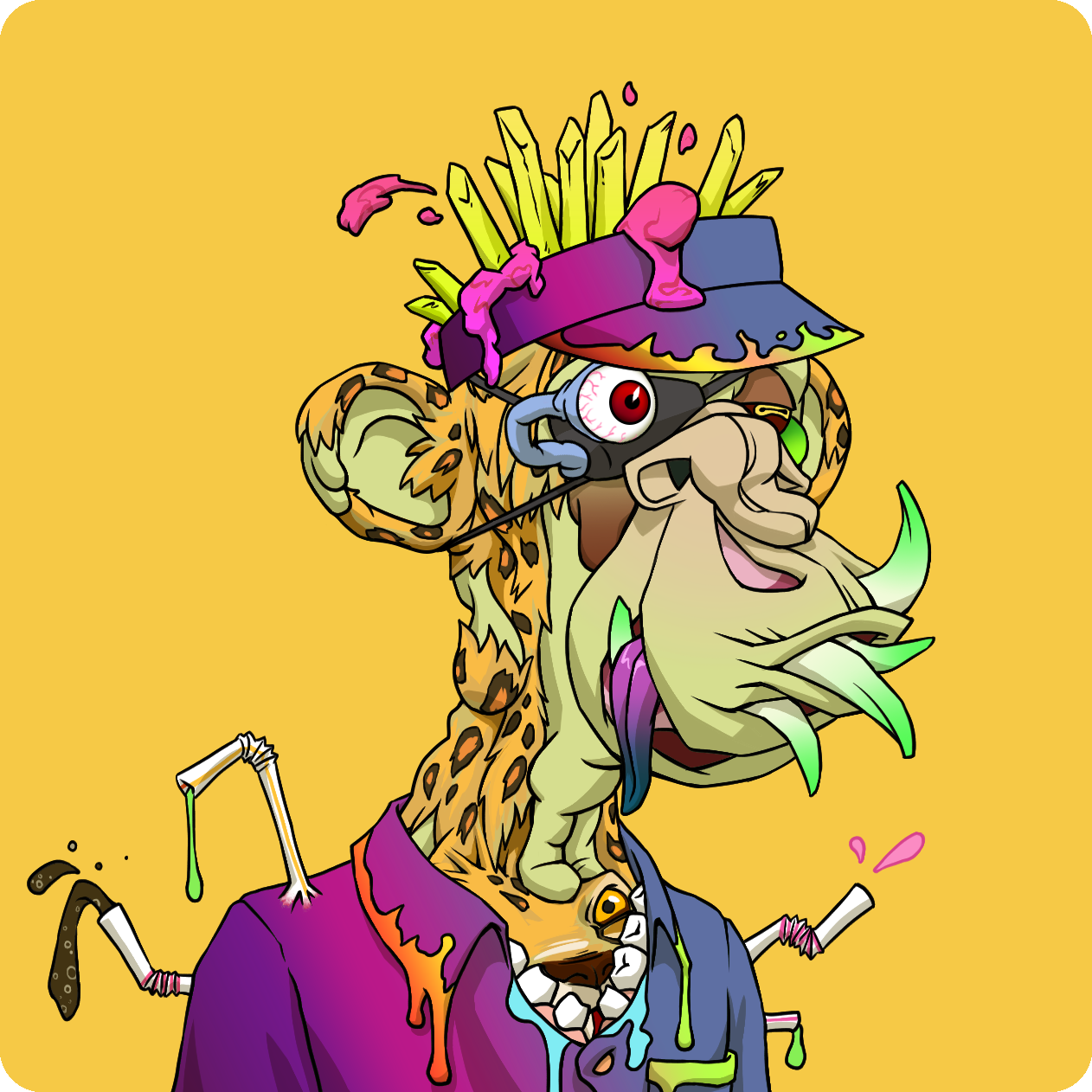 Yuga Labs - Mutant Ape Yacht Club - NFT # 17993