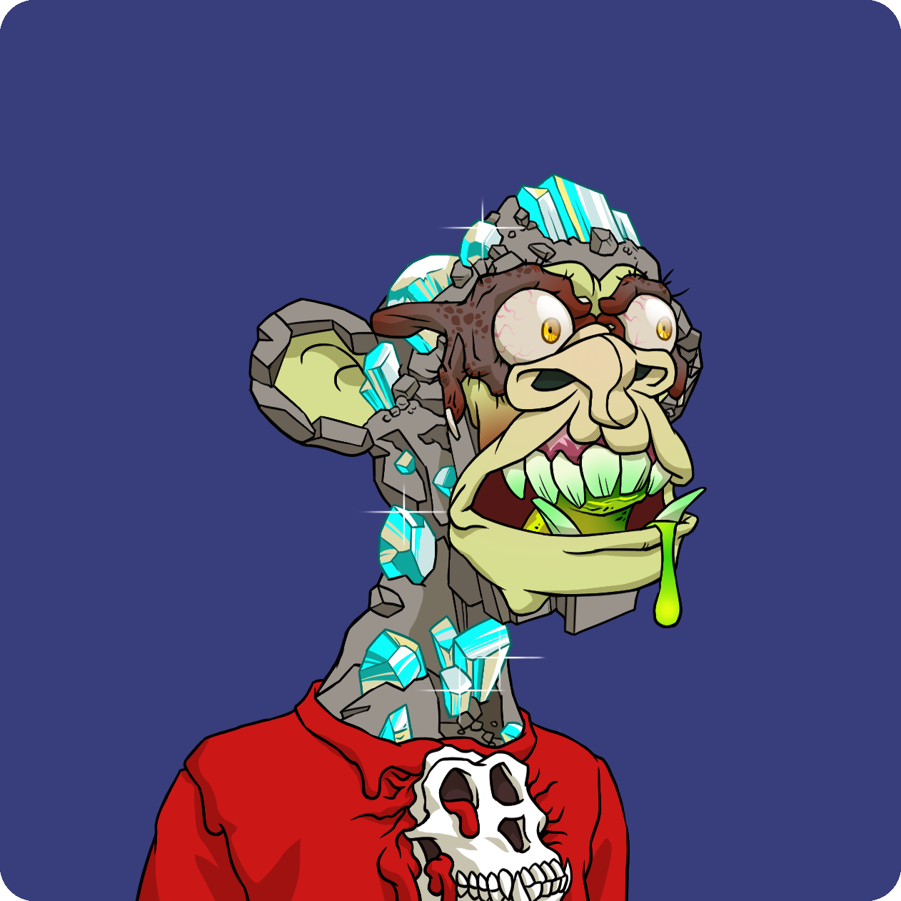 Yuga Labs - Mutant Ape Yacht Club - NFT # 8800