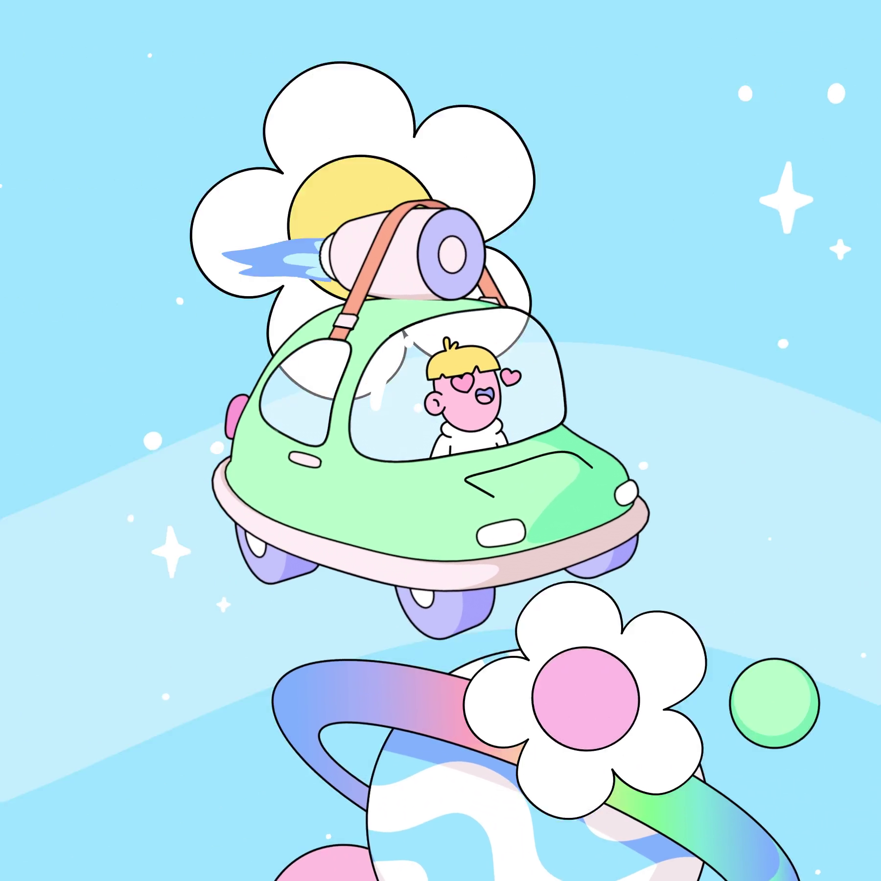 The Doodles Founders - Space Doodles - Space Doodle #369 - NFT # 369