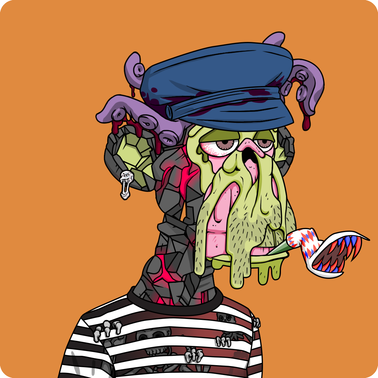 Yuga Labs - Mutant Ape Yacht Club - NFT # 6744