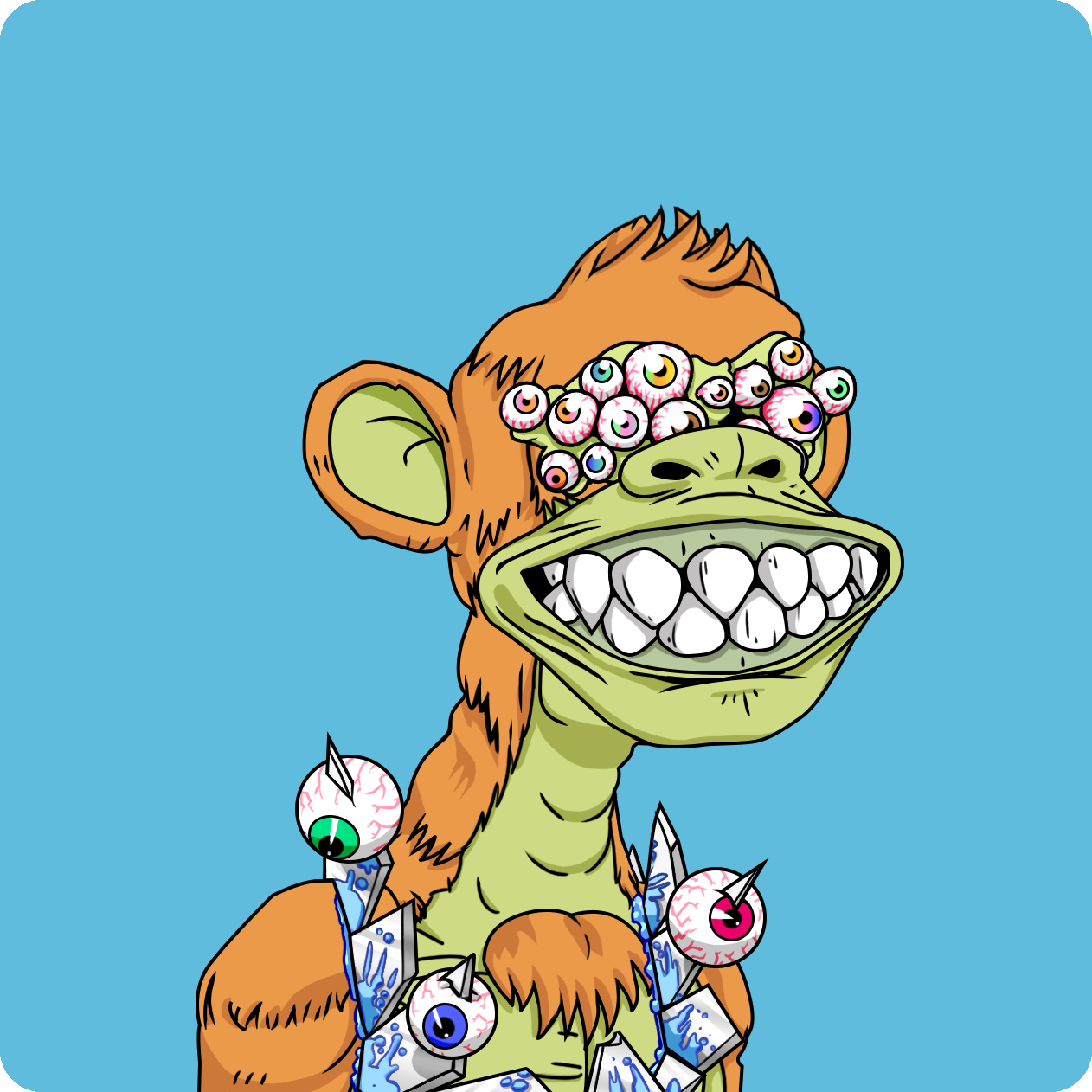 Yuga Labs - Mutant Ape Yacht Club - NFT # 25882