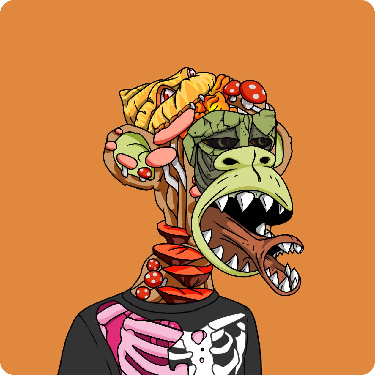 Yuga Labs - Mutant Ape Yacht Club - NFT # 2348