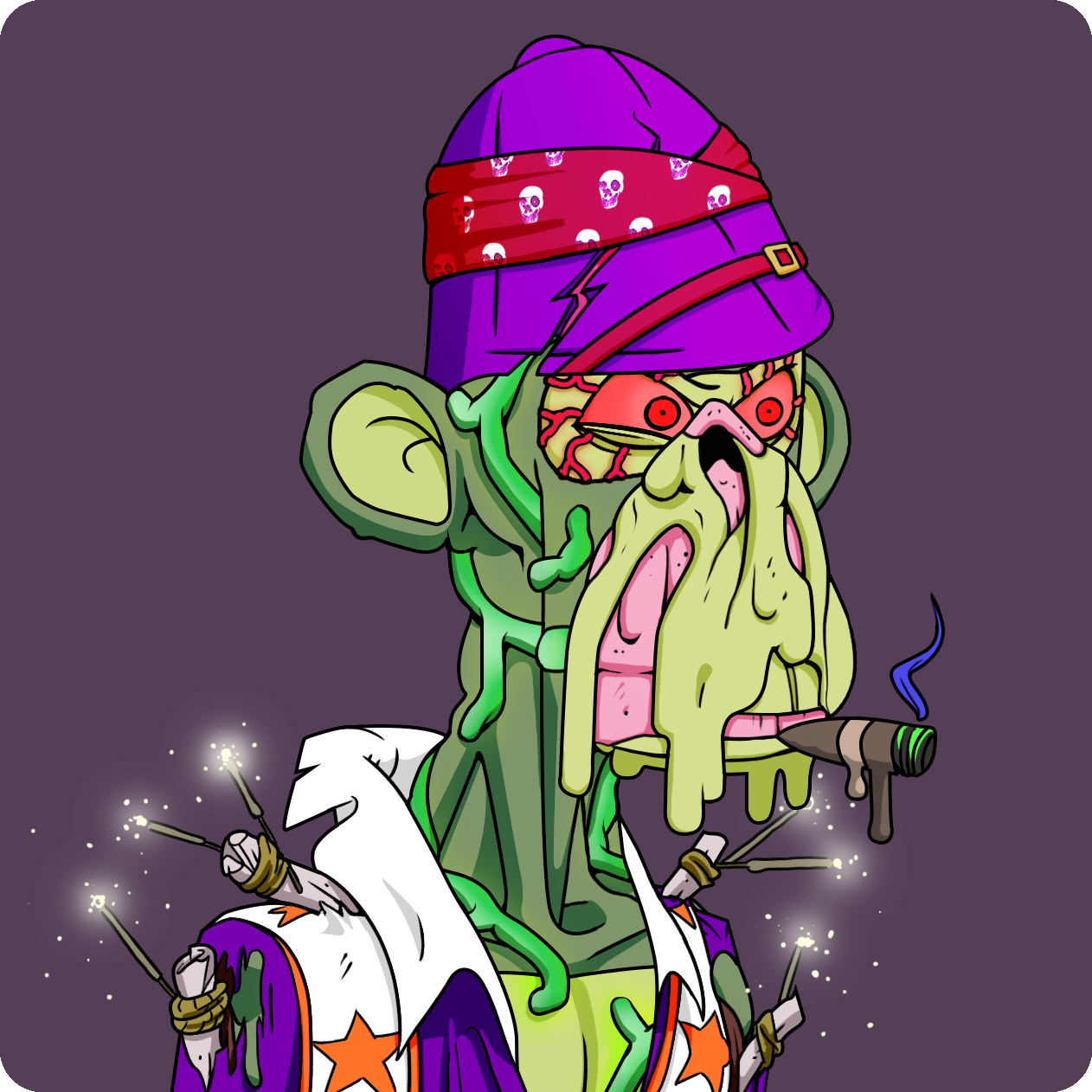 Yuga Labs - Mutant Ape Yacht Club - NFT # 10580