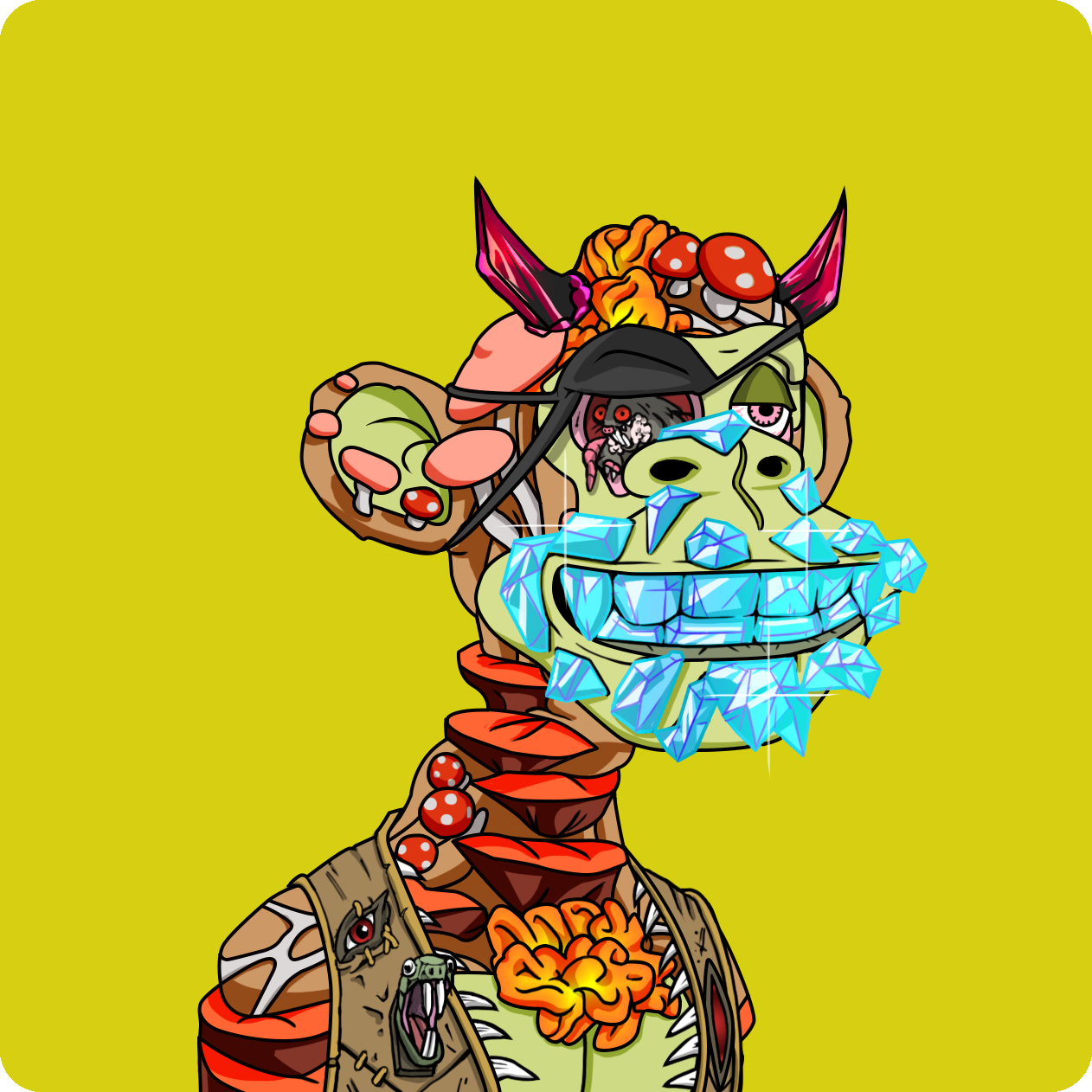 Yuga Labs - Mutant Ape Yacht Club - NFT # 28826