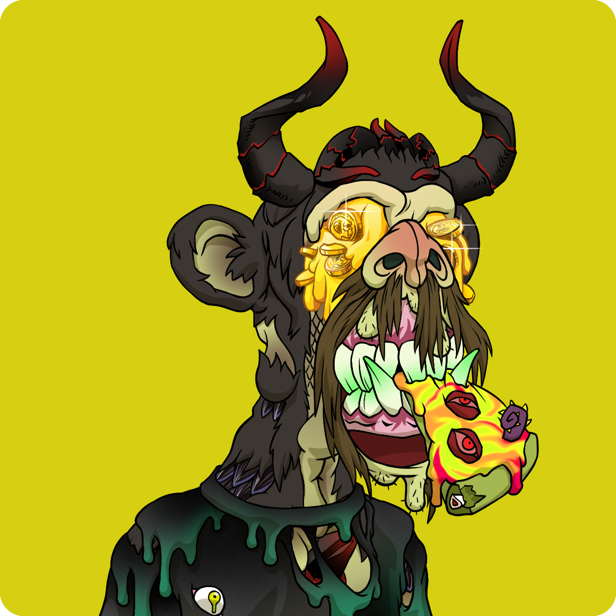 Yuga Labs - Mutant Ape Yacht Club - NFT # 22891