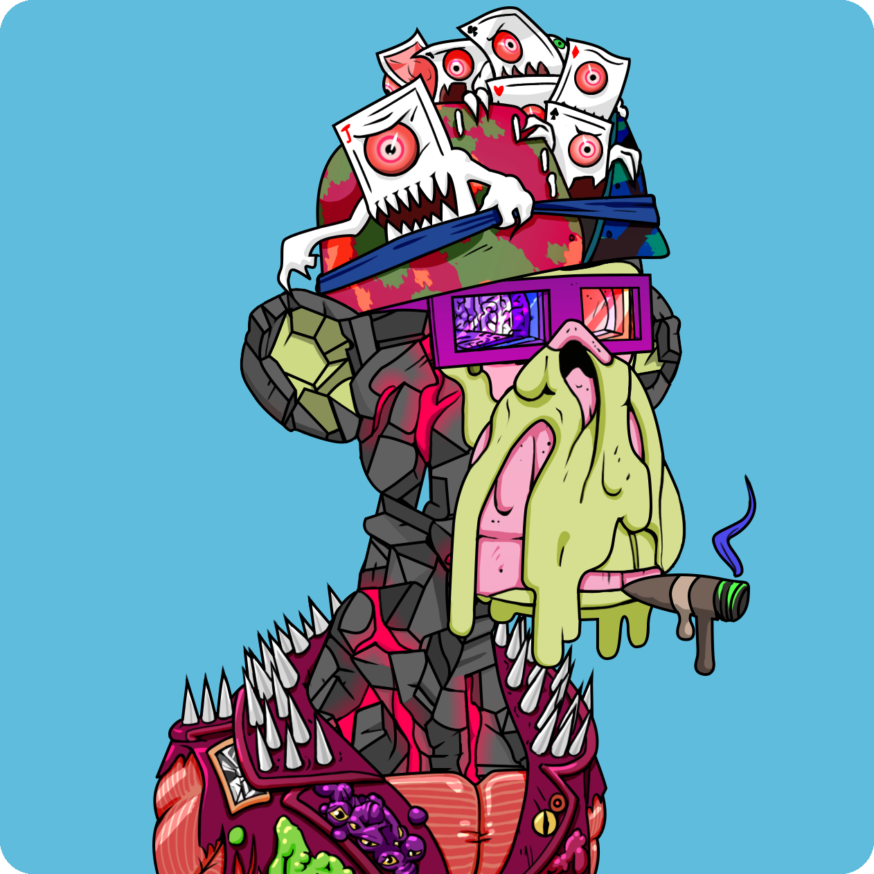 Yuga Labs - Mutant Ape Yacht Club - NFT # 3746