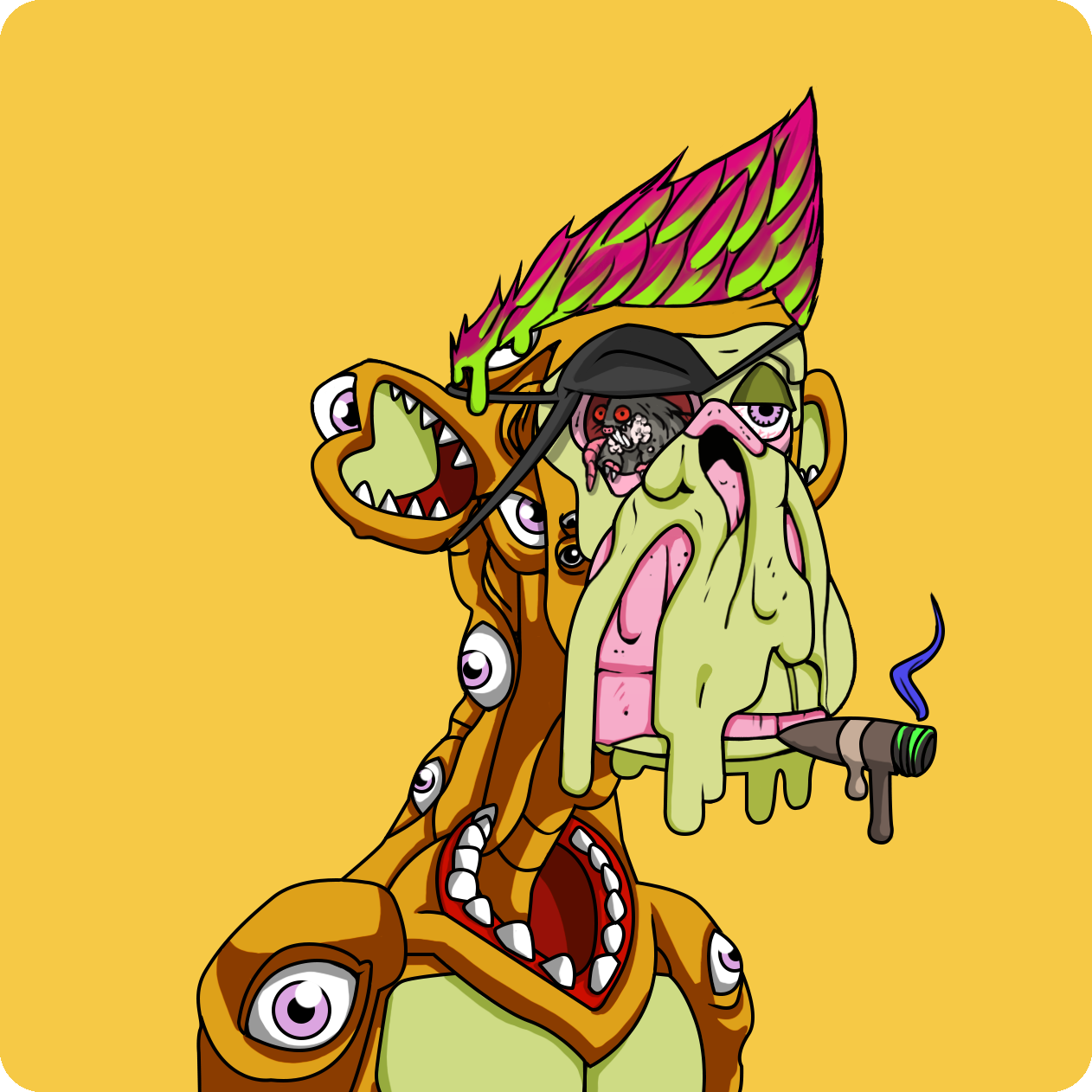 Yuga Labs - Mutant Ape Yacht Club - NFT # 9722