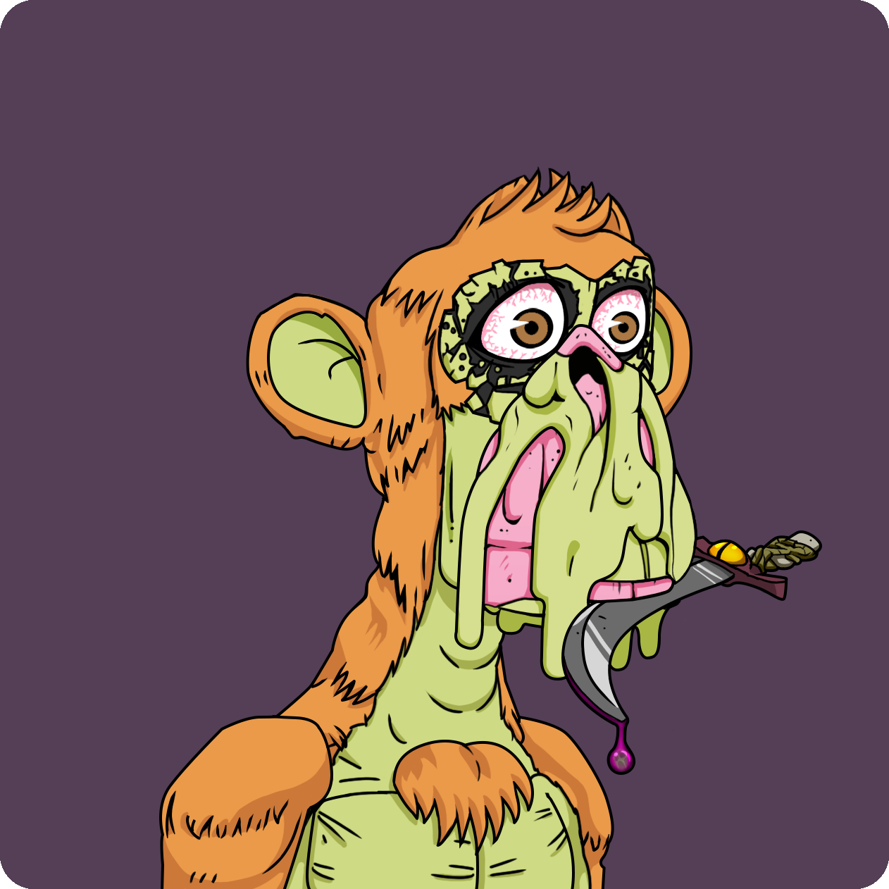 Yuga Labs - Mutant Ape Yacht Club - NFT # 5879