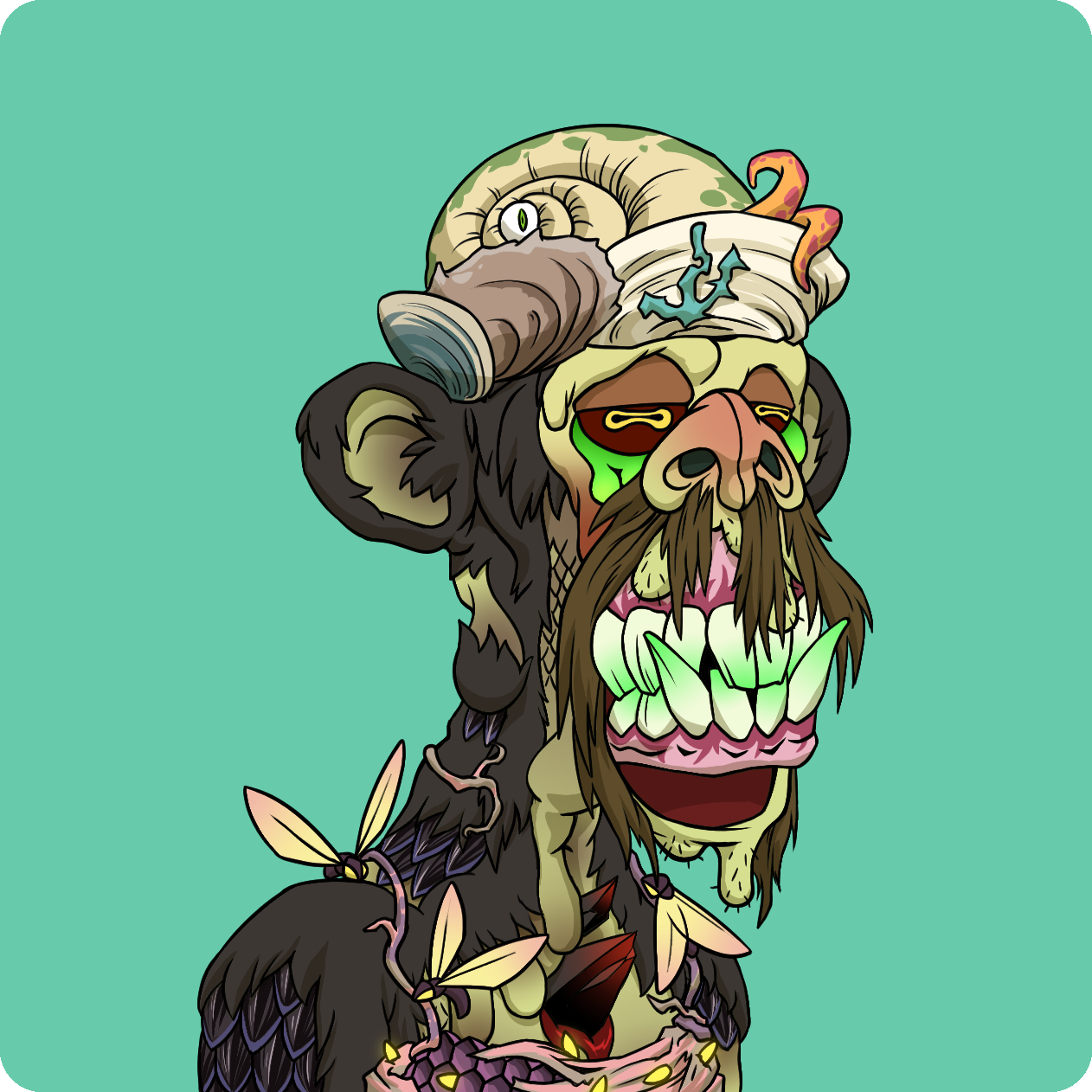 Yuga Labs - Mutant Ape Yacht Club - NFT # 9958