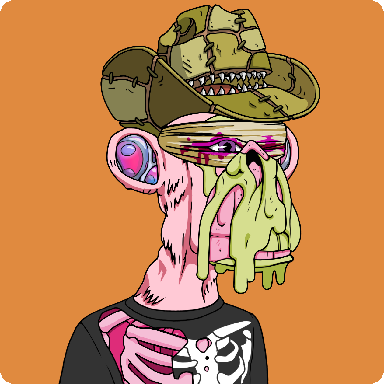 Yuga Labs - Mutant Ape Yacht Club - NFT # 25808