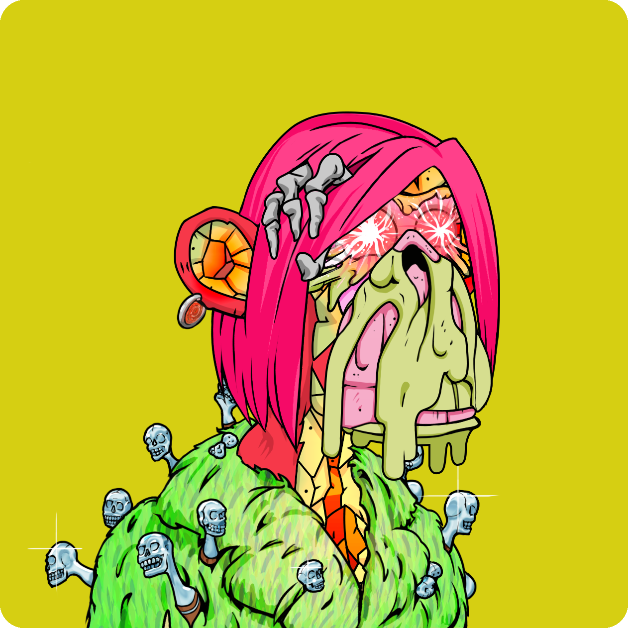 Yuga Labs - Mutant Ape Yacht Club - NFT # 5019