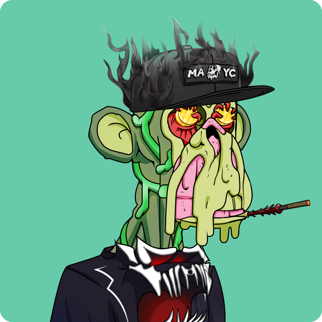 Yuga Labs - Mutant Ape Yacht Club - NFT # 13634