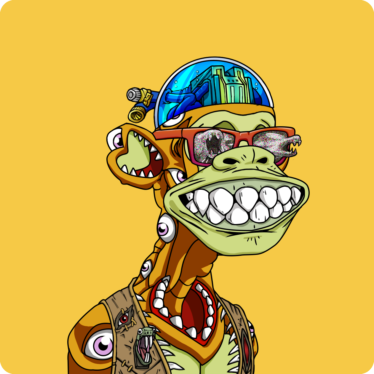 Yuga Labs - Mutant Ape Yacht Club - NFT # 22752