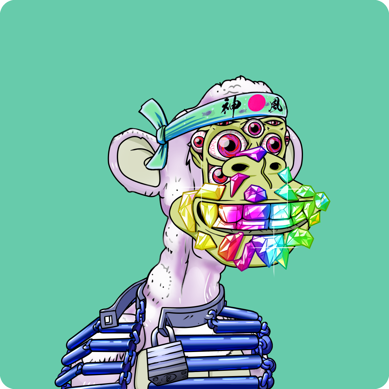 Yuga Labs - Mutant Ape Yacht Club - NFT # 11712