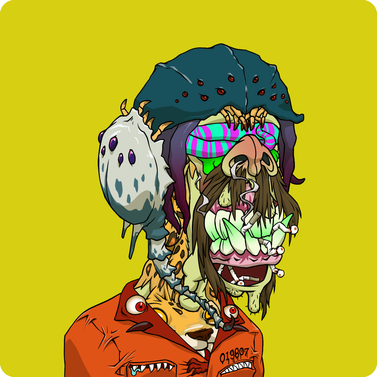 Yuga Labs - Mutant Ape Yacht Club - NFT # 4183