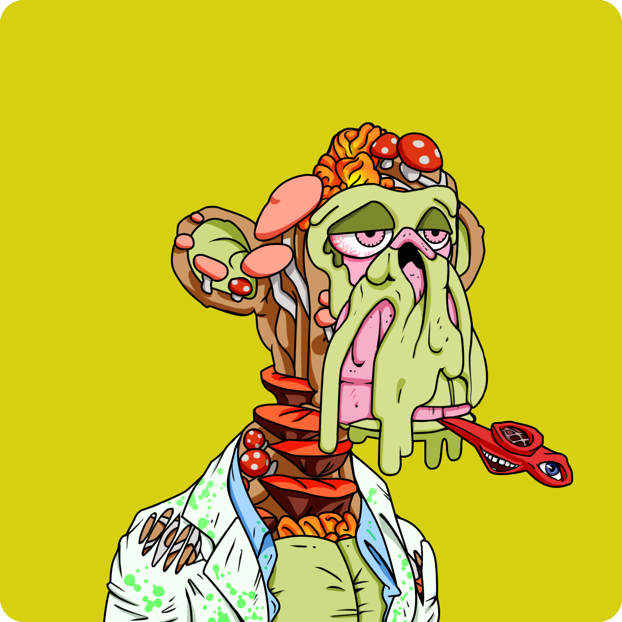 Yuga Labs - Mutant Ape Yacht Club - NFT # 12516