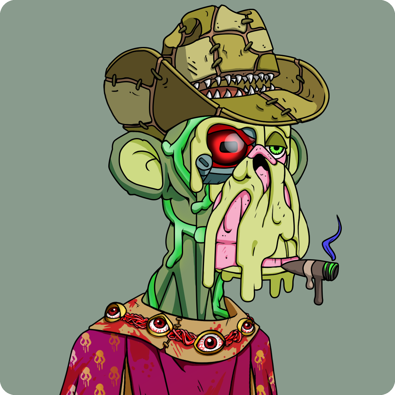 Yuga Labs - Mutant Ape Yacht Club - NFT # 11084