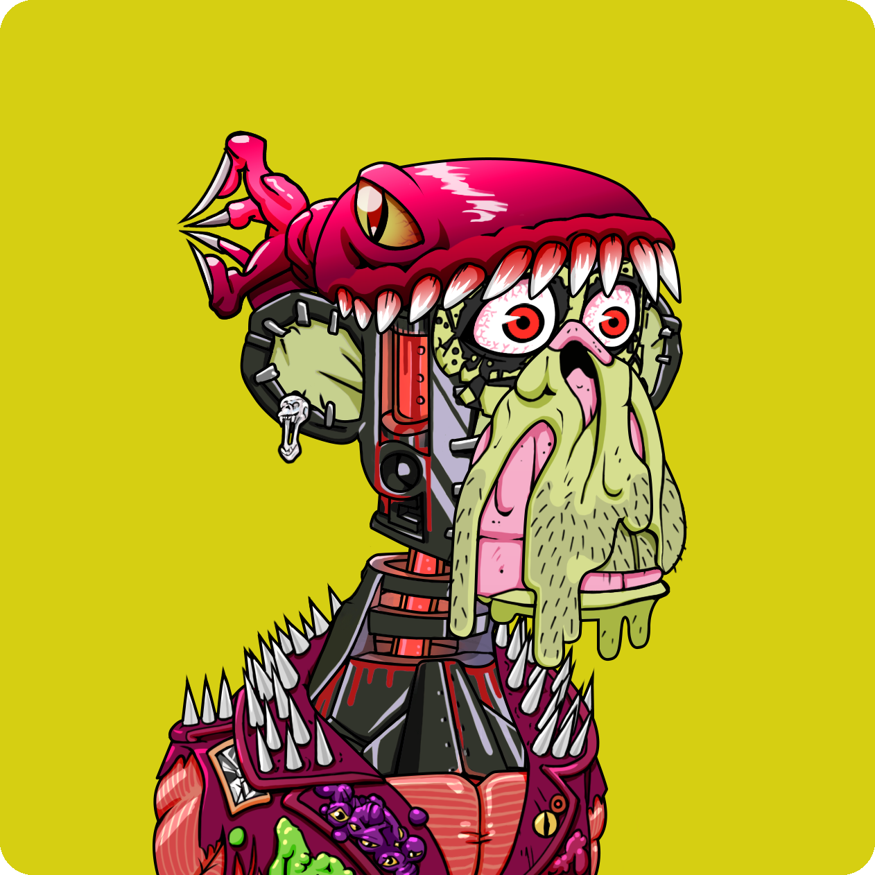 Yuga Labs - Mutant Ape Yacht Club - NFT # 14304