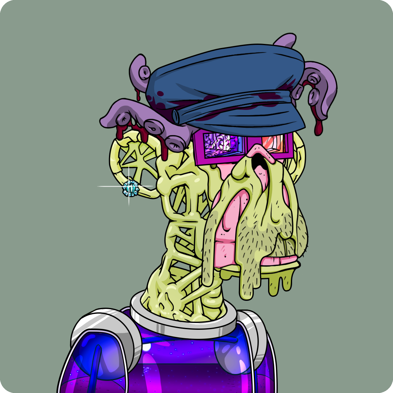 Yuga Labs - Mutant Ape Yacht Club - NFT # 9152