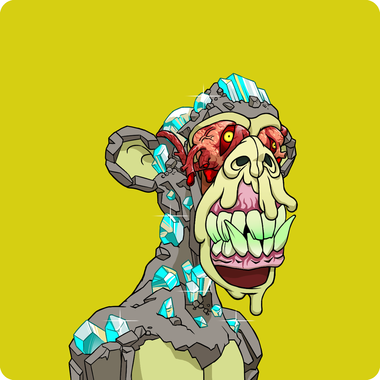 Yuga Labs - Mutant Ape Yacht Club - NFT # 1919