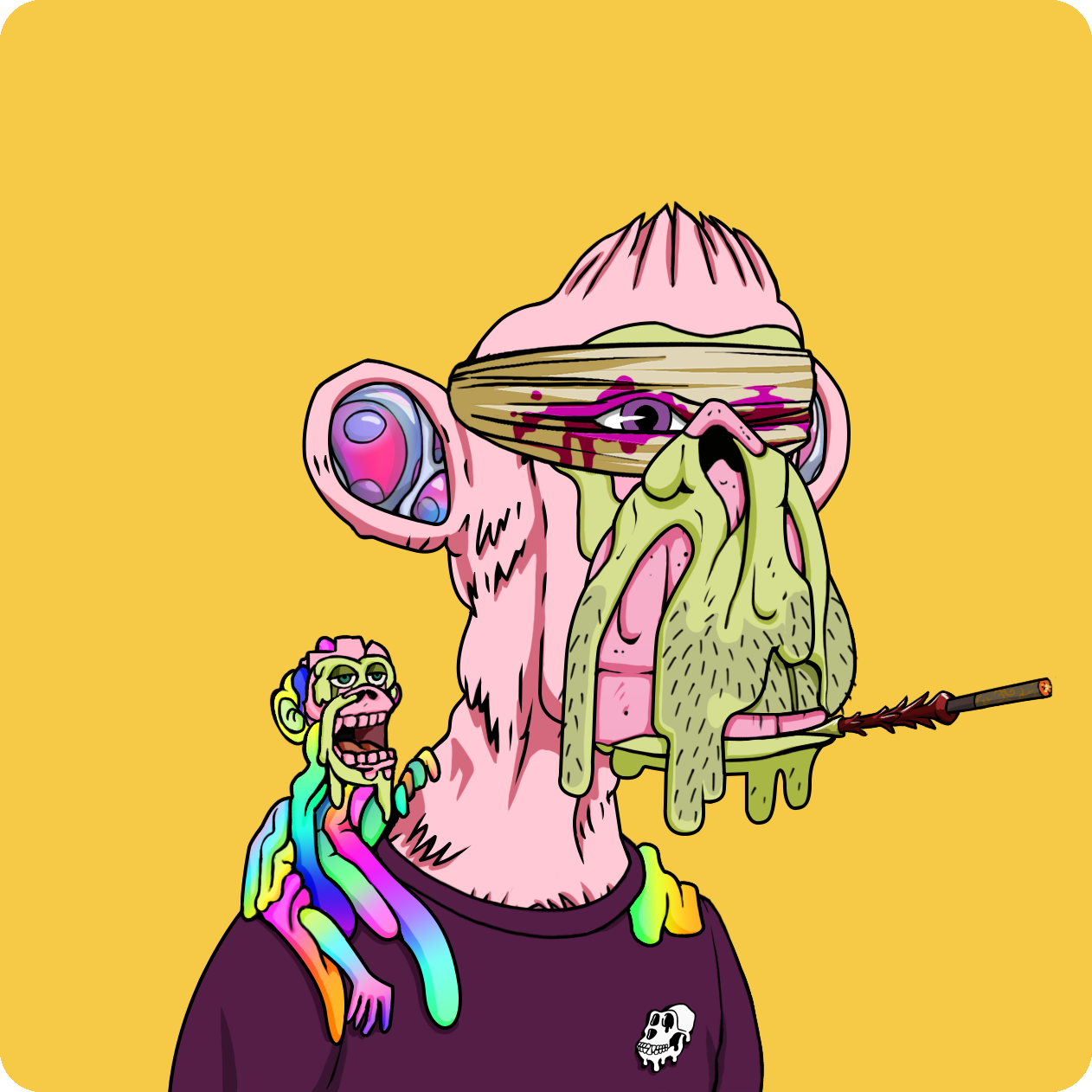 Yuga Labs - Mutant Ape Yacht Club - NFT # 24894