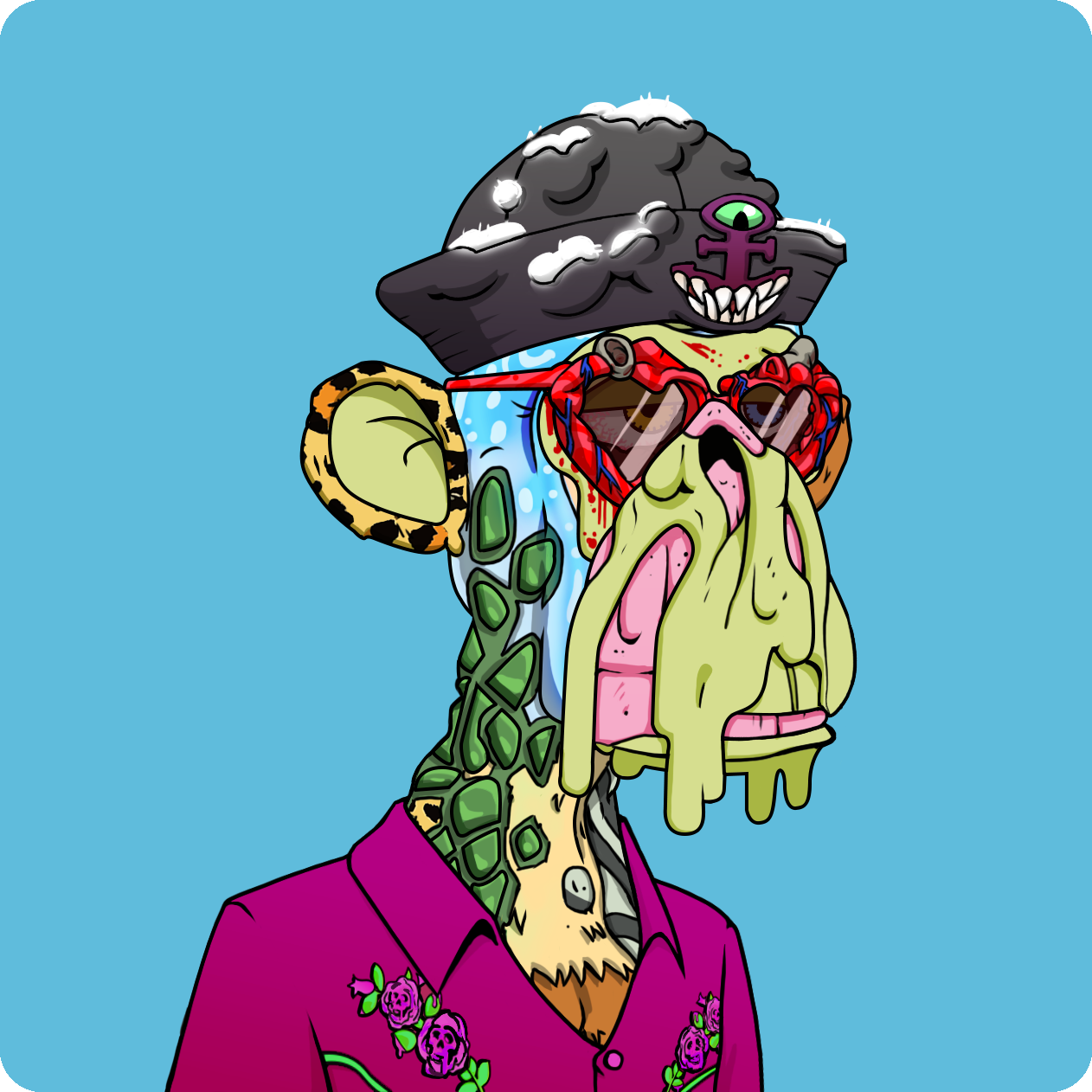 Yuga Labs - Mutant Ape Yacht Club - NFT # 24712