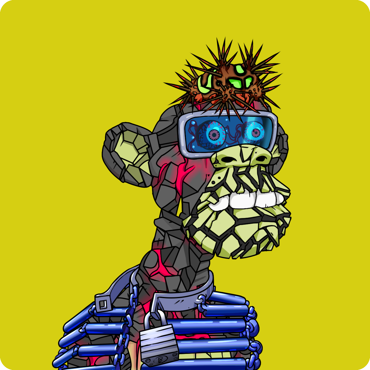 Yuga Labs - Mutant Ape Yacht Club - NFT # 5418