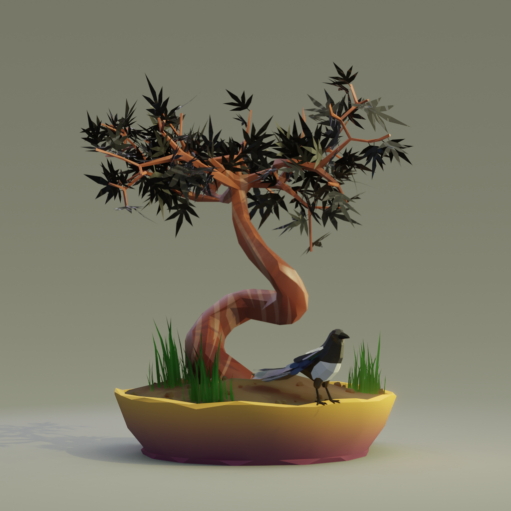 ZENFT Garden Society - Bonsai - Bonsai #8159 - NFT # 8159