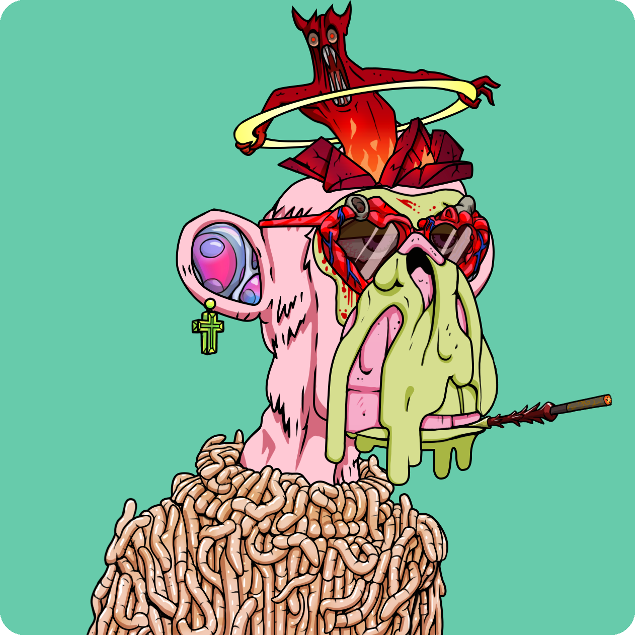 Yuga Labs - Mutant Ape Yacht Club - NFT # 15198