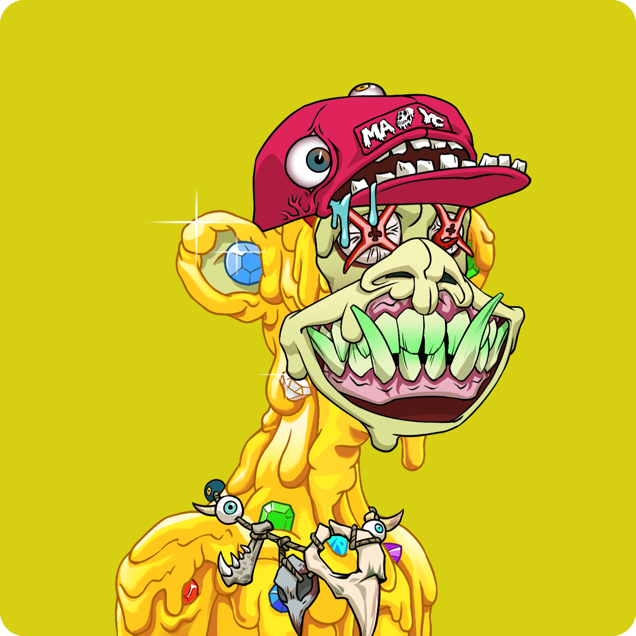 Yuga Labs - Mutant Ape Yacht Club - NFT # 10395