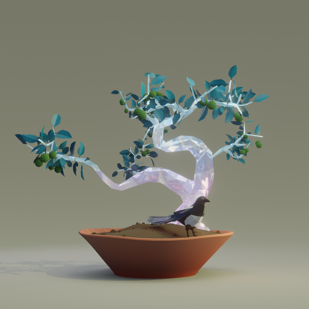 ZENFT Garden Society - Bonsai - Bonsai #191 - NFT # 191