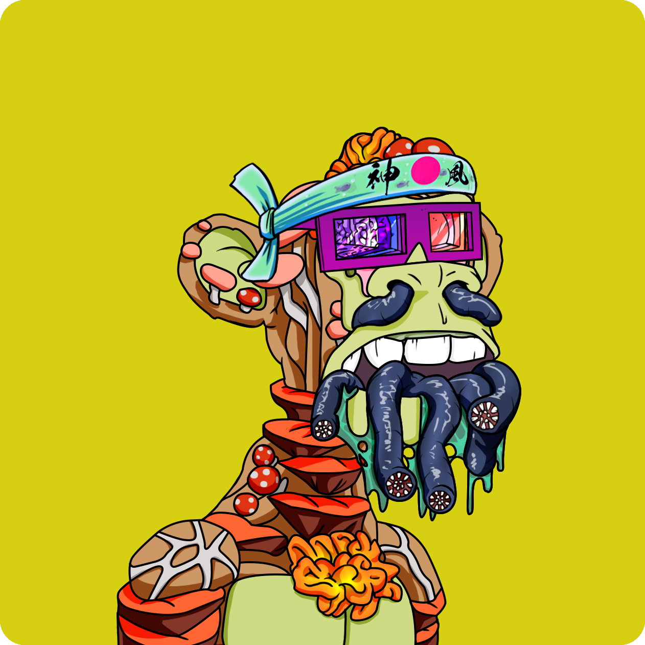 Yuga Labs - Mutant Ape Yacht Club - NFT # 25