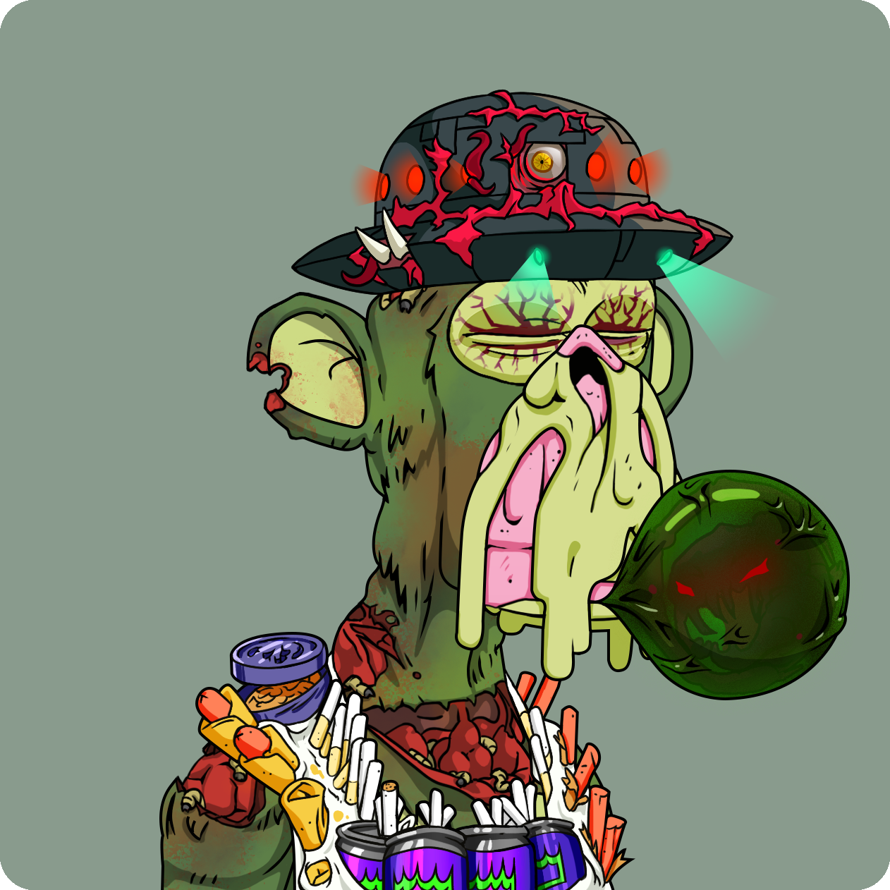 Yuga Labs - Mutant Ape Yacht Club - NFT # 540