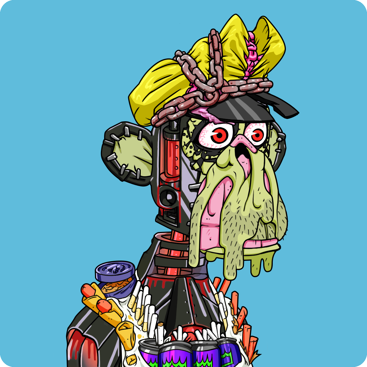 Yuga Labs - Mutant Ape Yacht Club - NFT # 10850