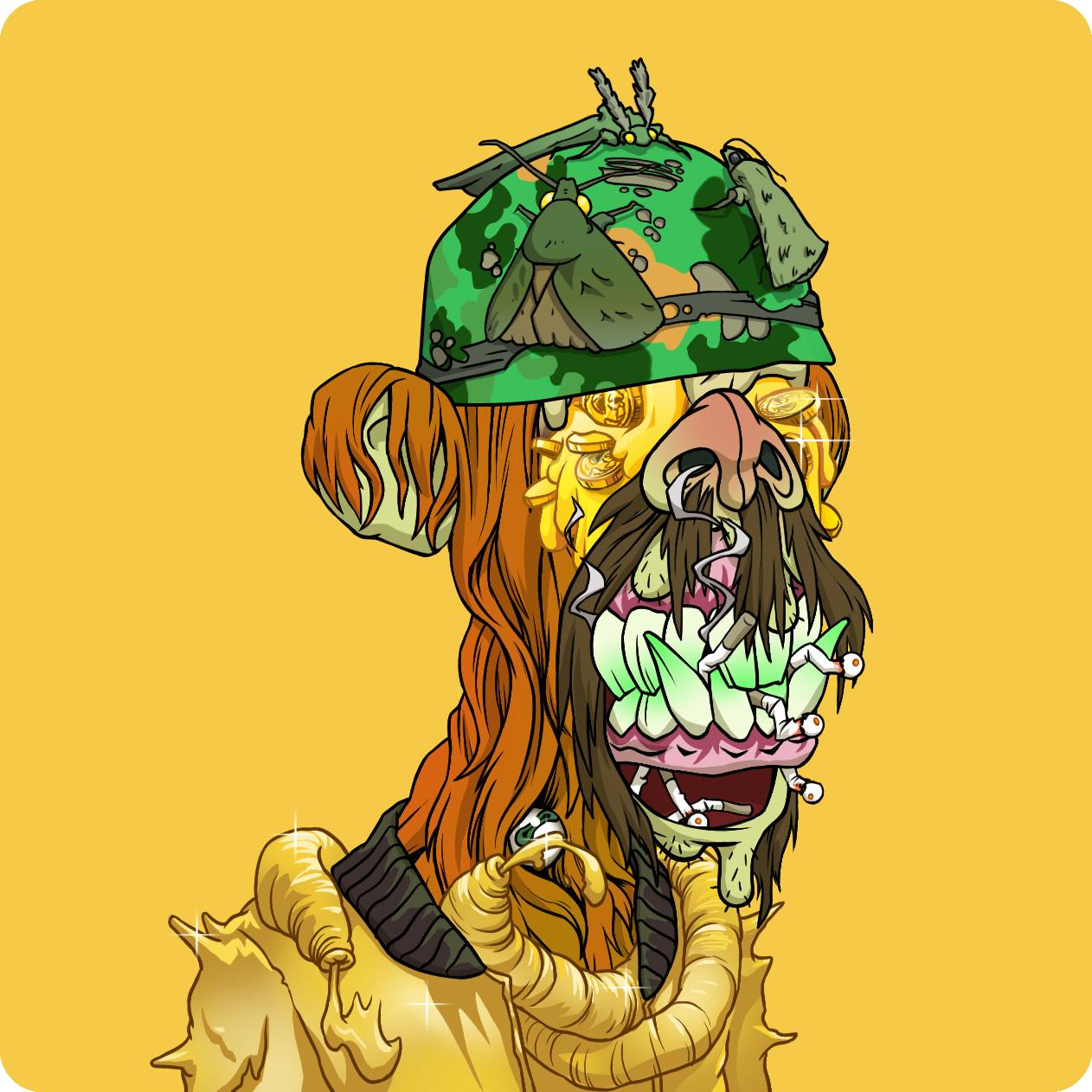 Yuga Labs - Mutant Ape Yacht Club - NFT # 2163