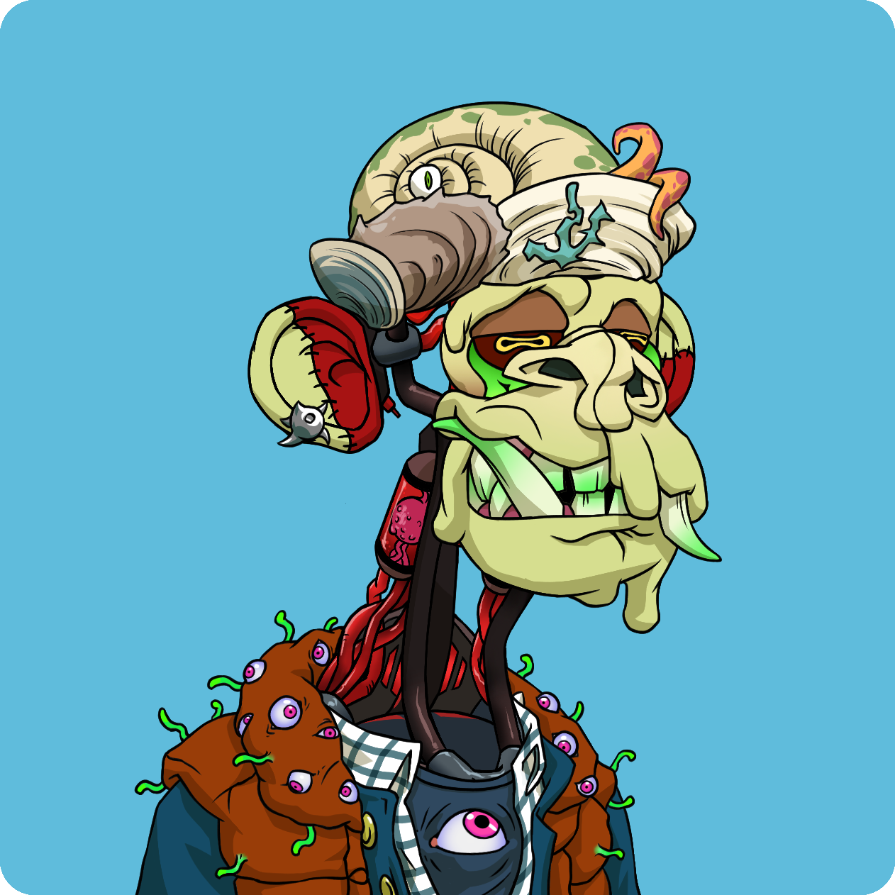 Yuga Labs - Mutant Ape Yacht Club - NFT # 2151