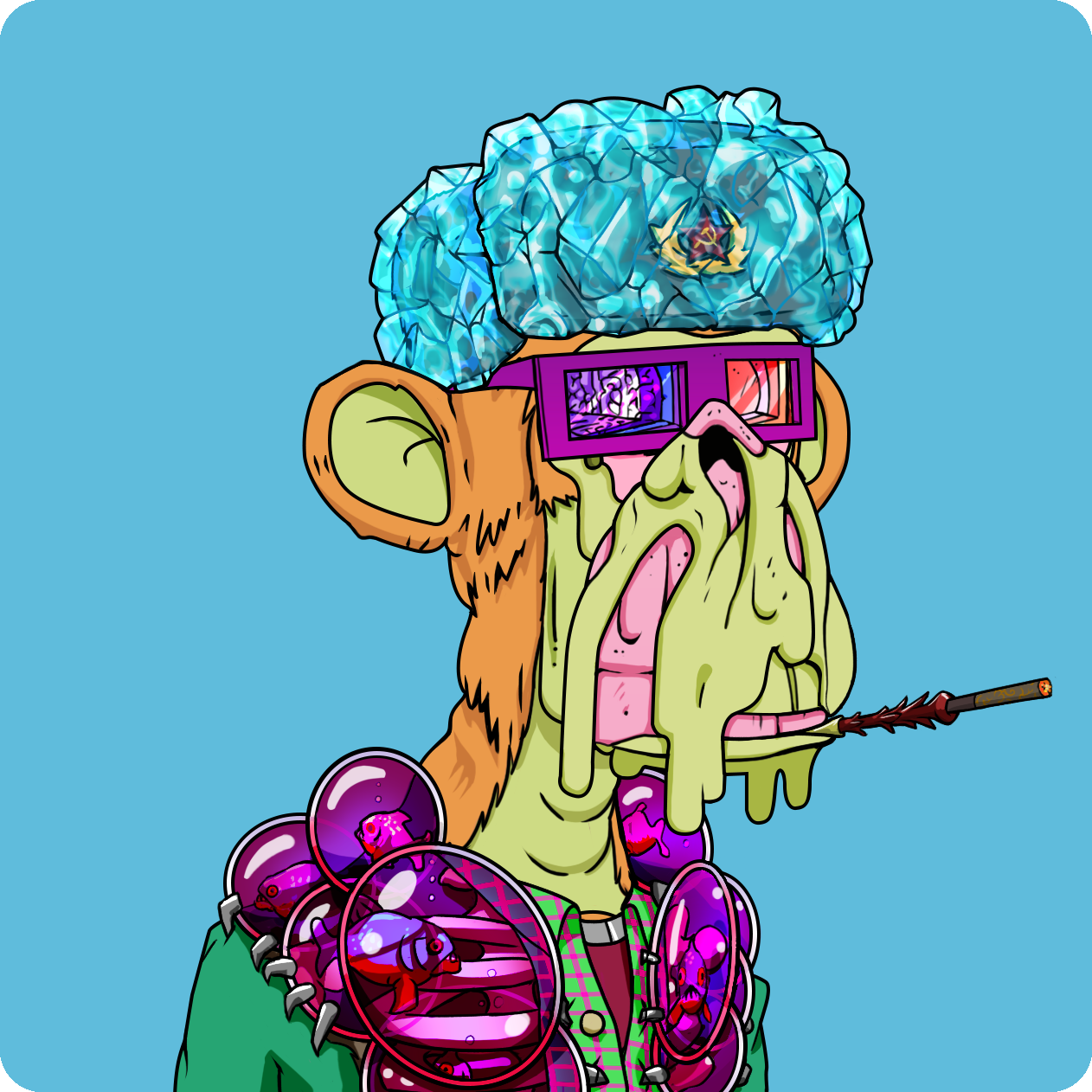 Yuga Labs - Mutant Ape Yacht Club - NFT # 9379