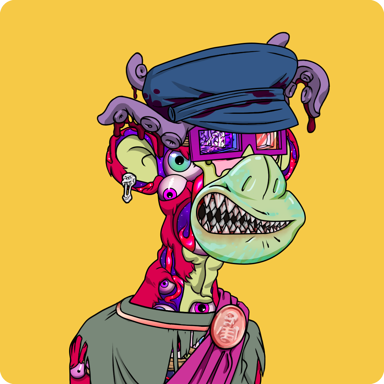 Yuga Labs - Mutant Ape Yacht Club - NFT # 1339