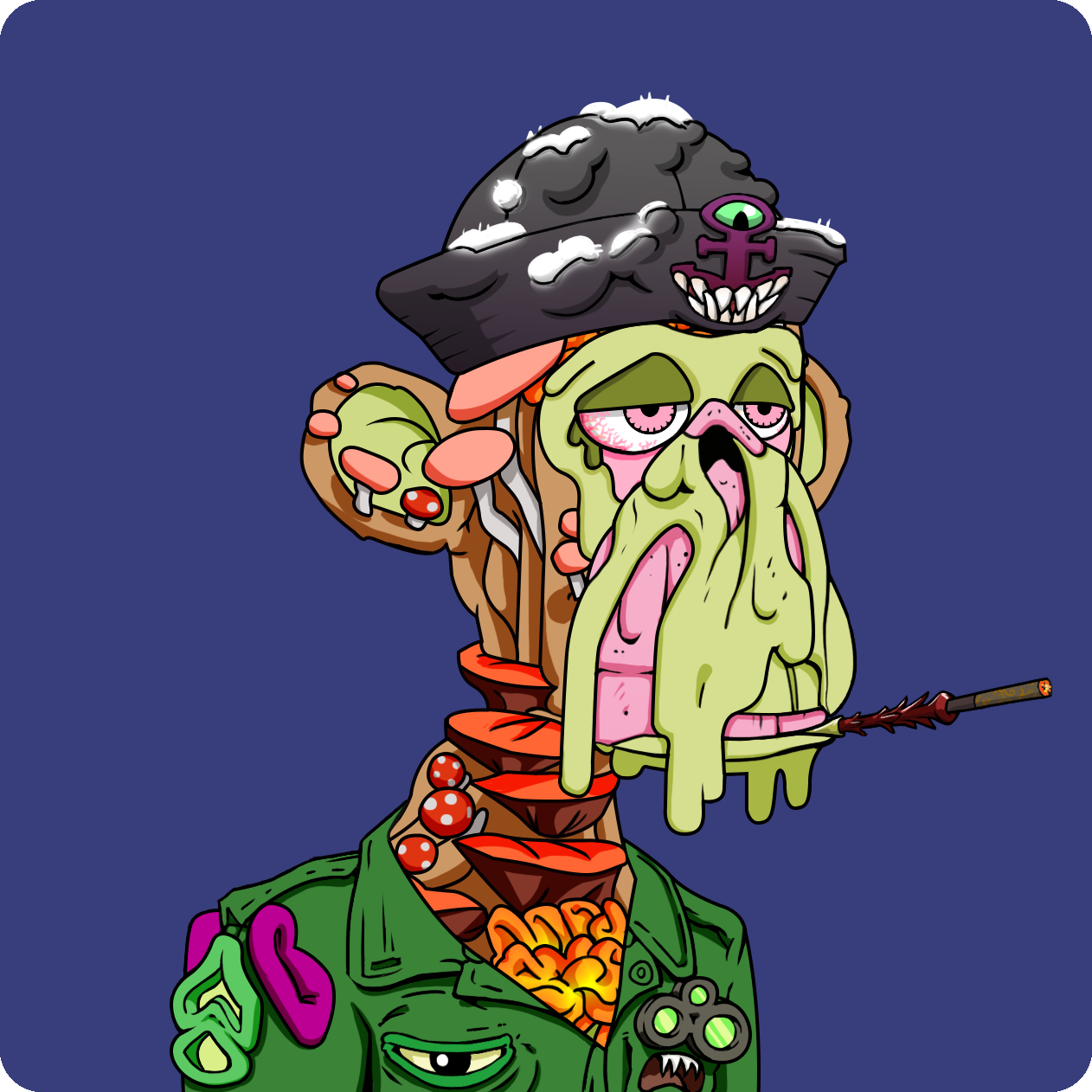 Yuga Labs - Mutant Ape Yacht Club - NFT # 1483