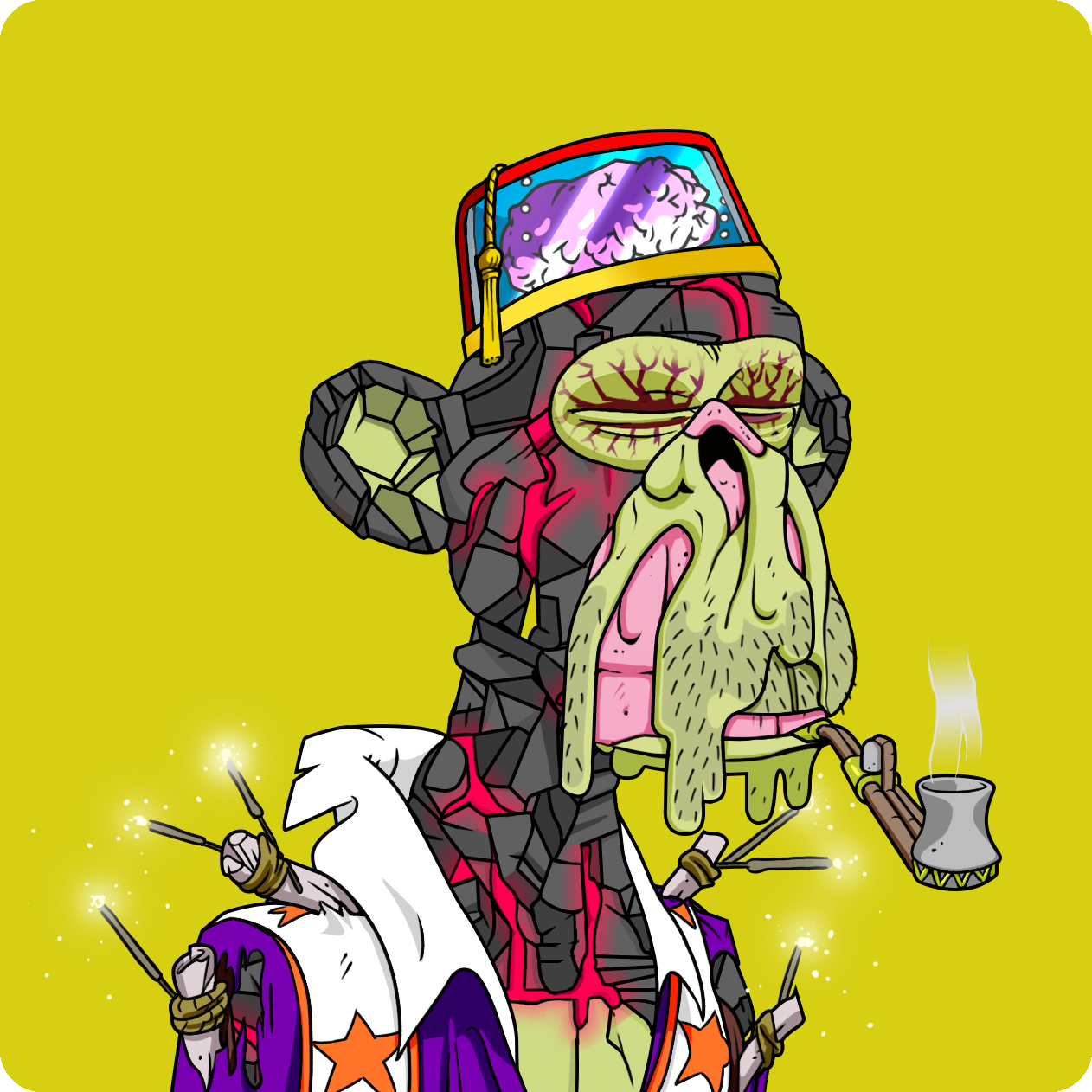 Yuga Labs - Mutant Ape Yacht Club - NFT # 4124