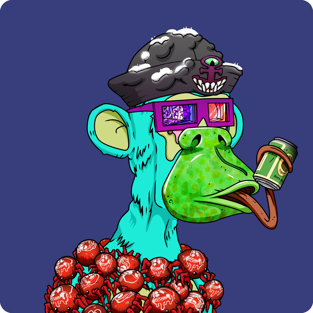 Yuga Labs - Mutant Ape Yacht Club - NFT # 17314